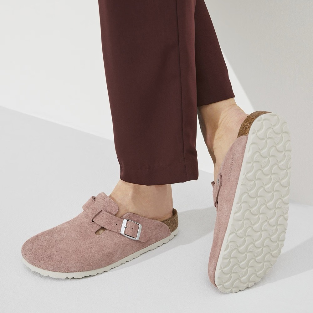Birkenstock Boston in Pink Clay (SOLD OUT COLOR)
